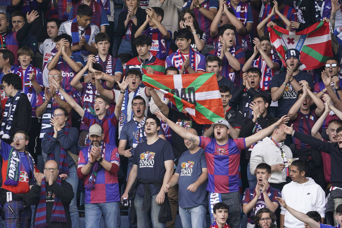 Las mejores imágenes del Racing-Eibar