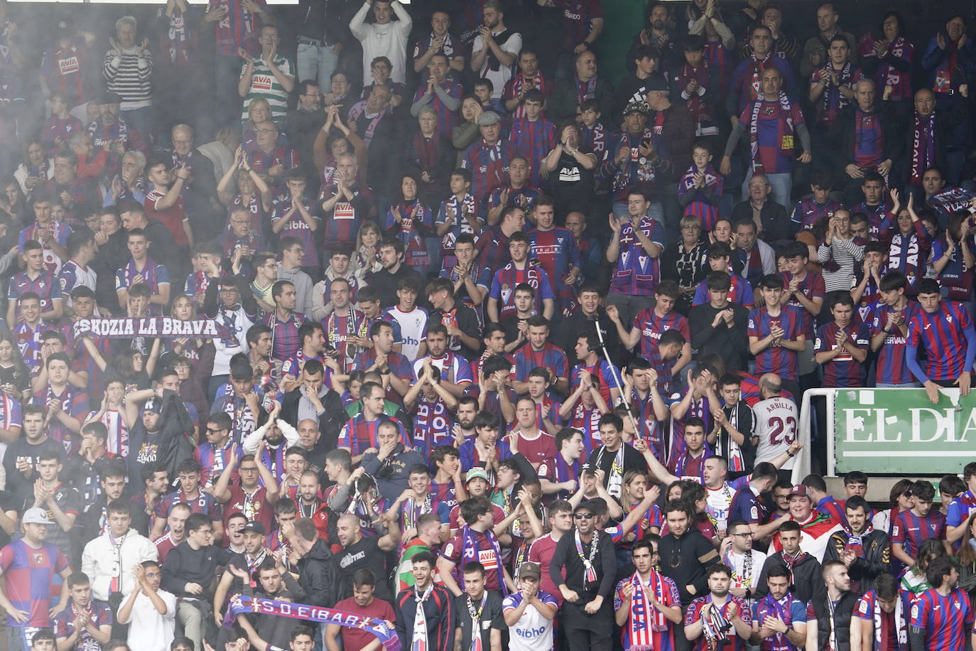 Las mejores imágenes del Racing-Eibar