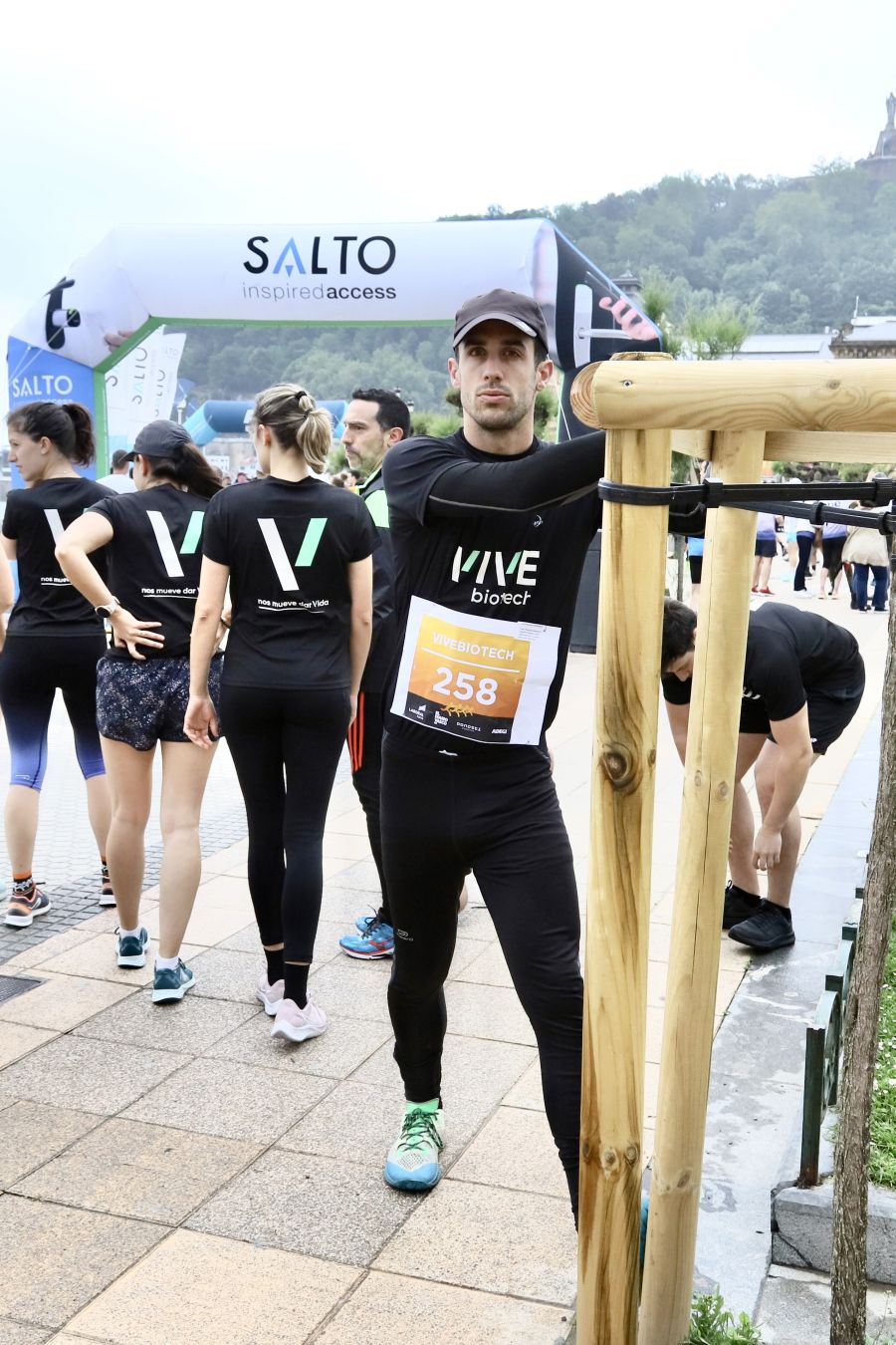 Gran ambiente en la Carrera de Empresas de Donostia