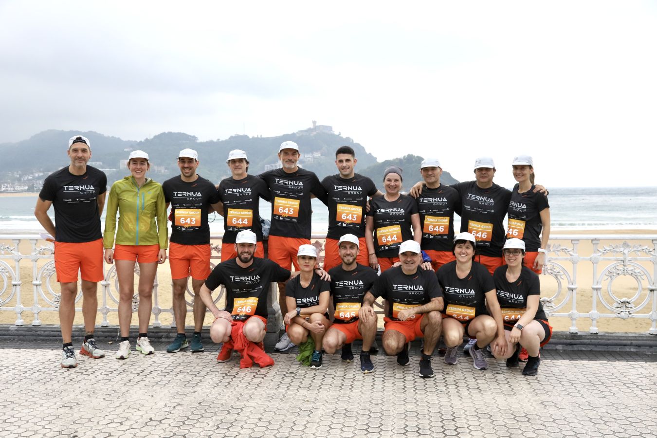 Gran ambiente en la Carrera de Empresas de Donostia