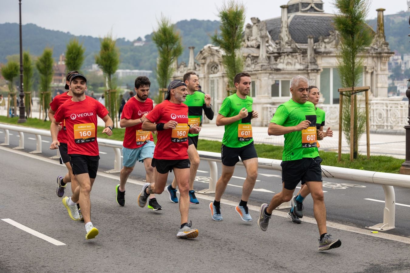 La Carrera de Empresas, a su paso por La Concha