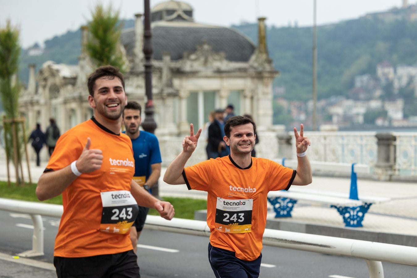 La Carrera de Empresas, a su paso por La Concha