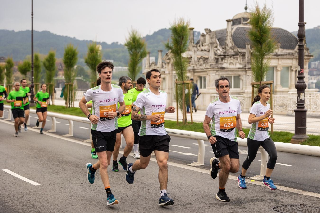 La Carrera de Empresas, a su paso por La Concha