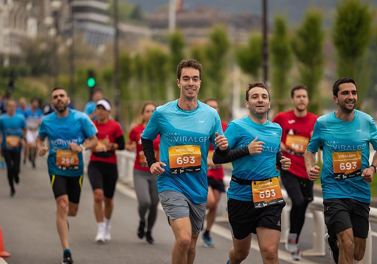 La Carrera de Empresas, a su paso por La Concha