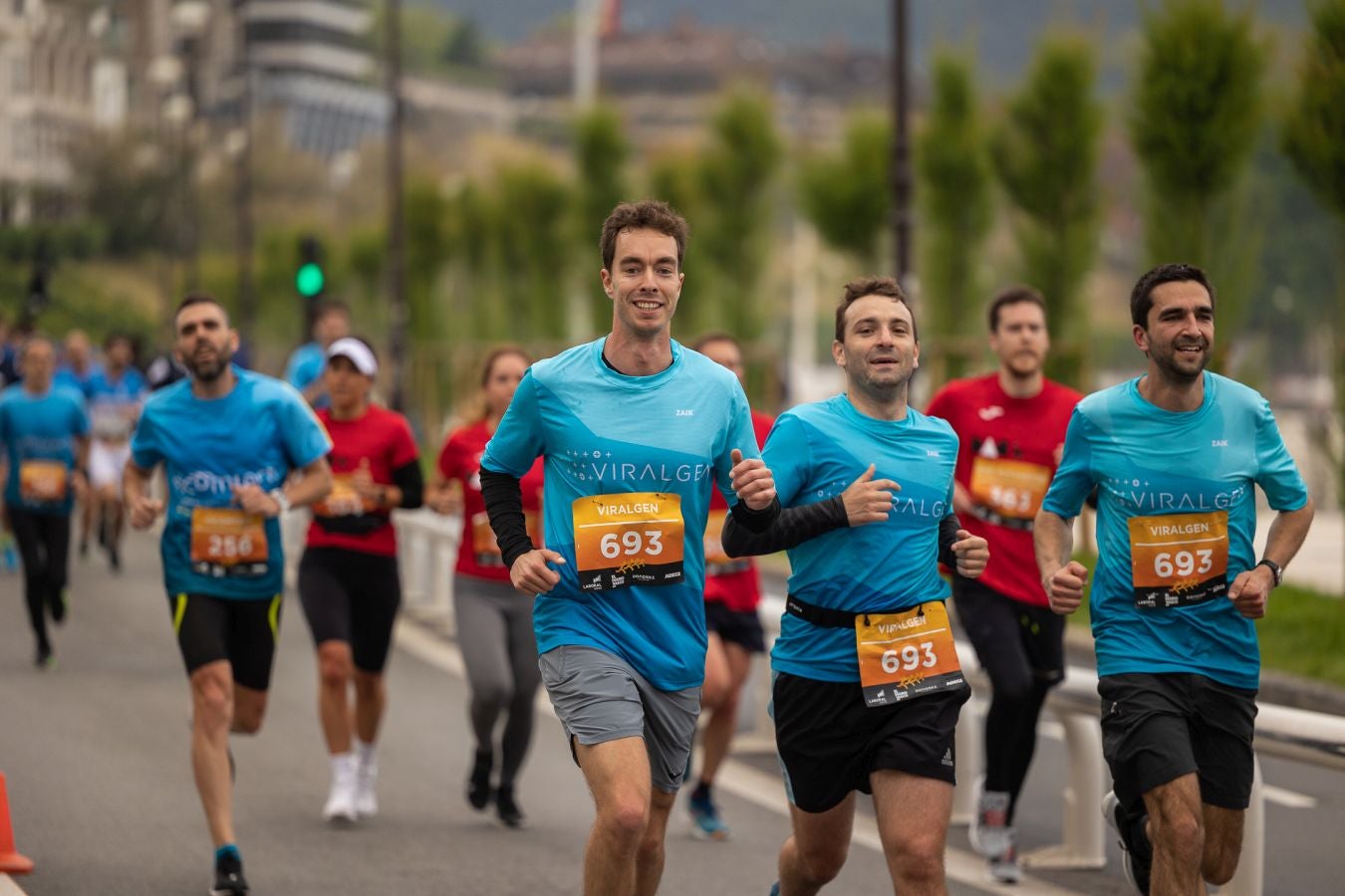 La Carrera de Empresas, a su paso por La Concha