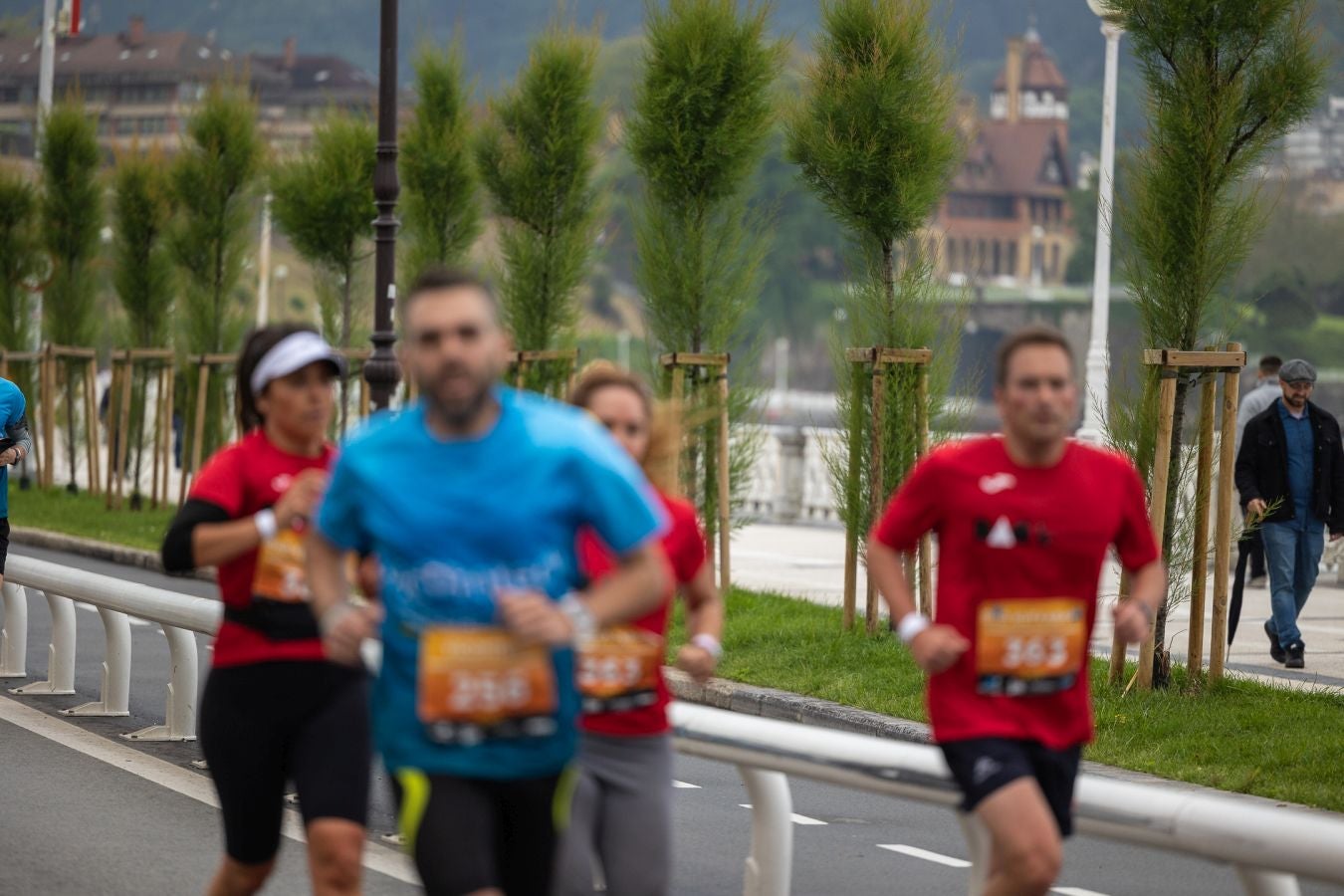 La Carrera de Empresas, a su paso por La Concha