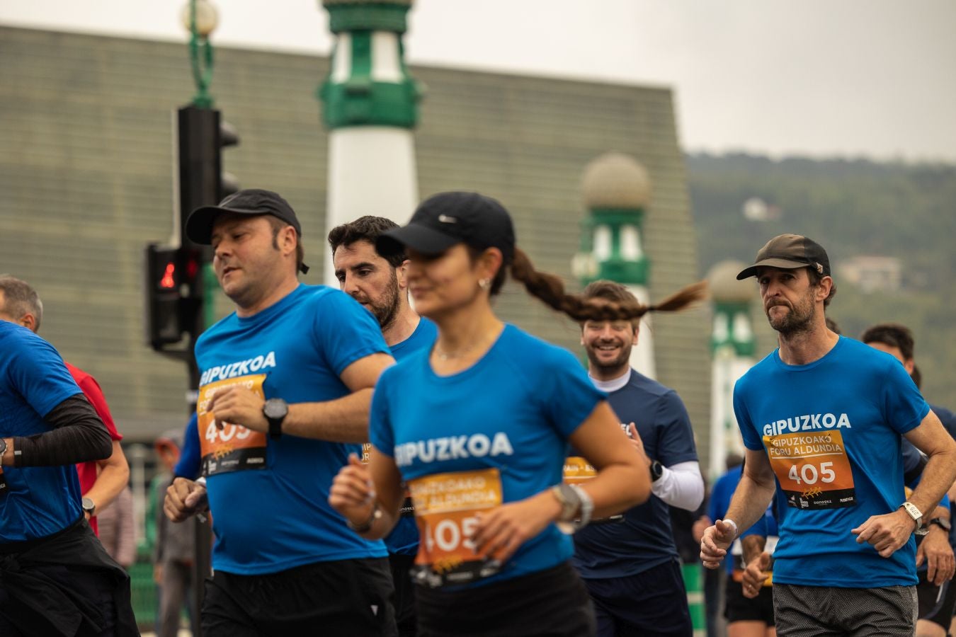 La Carrera de Empresas, a la altura del Kursaal