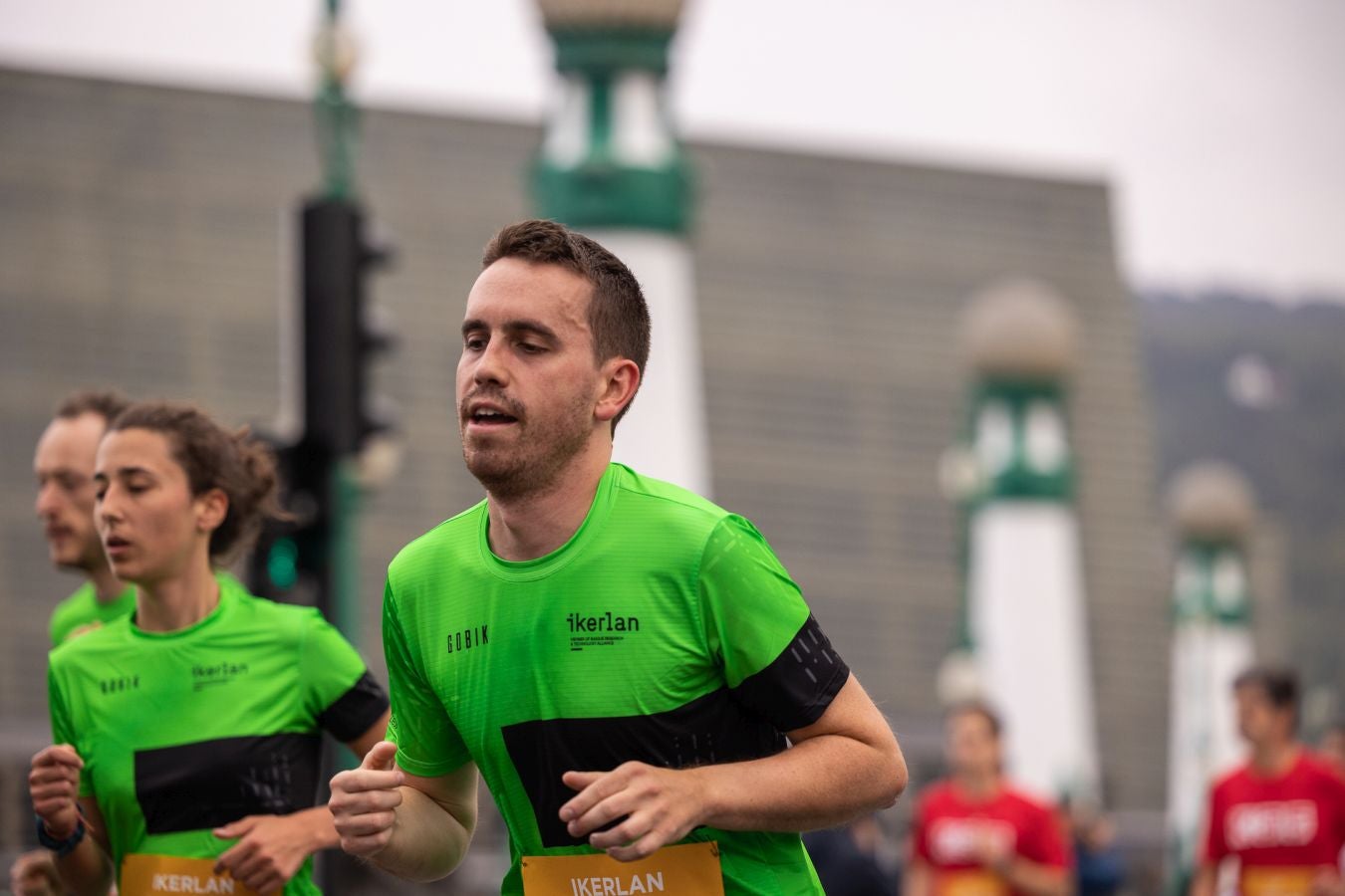 La Carrera de Empresas, a la altura del Kursaal