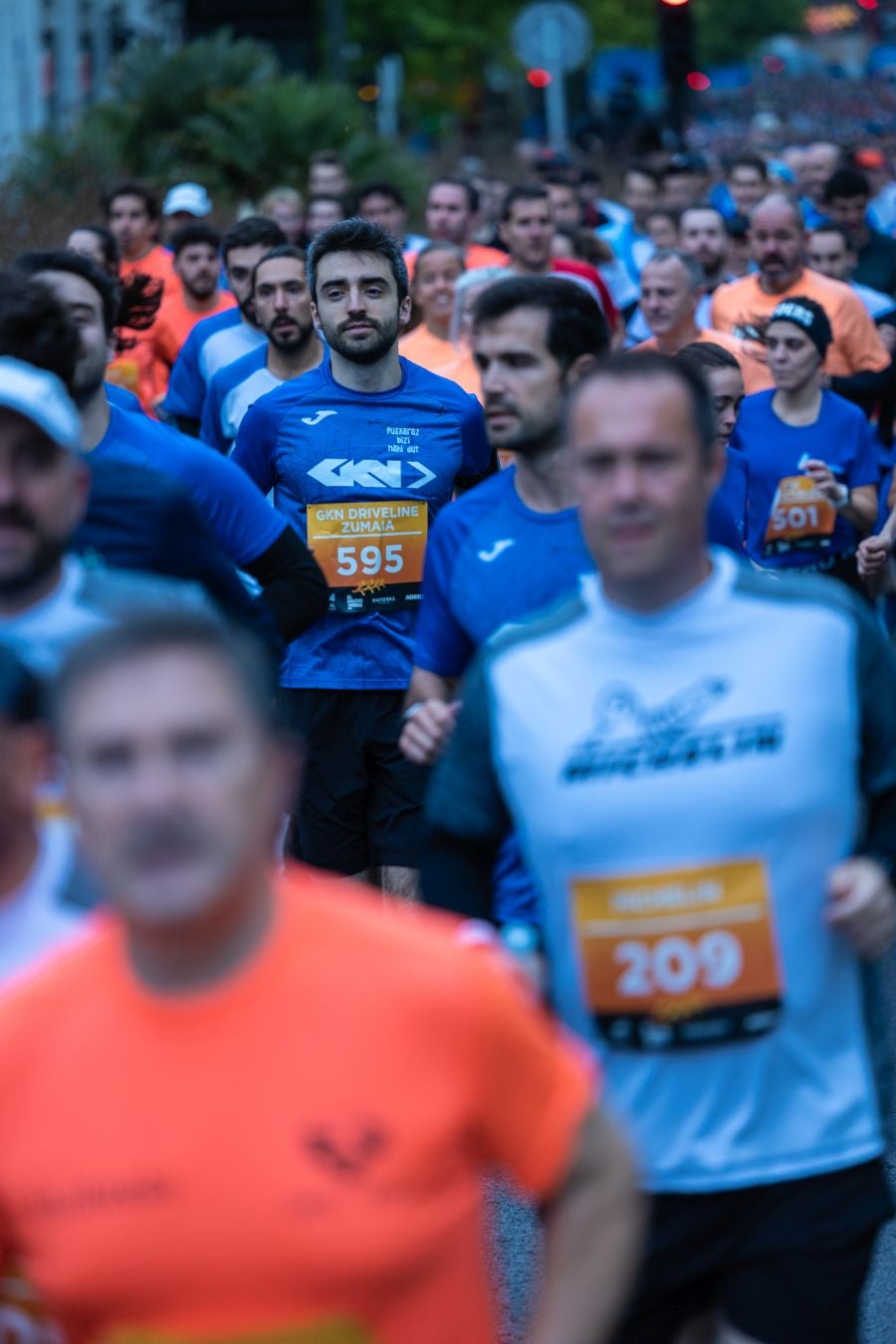 La Carrera de Empresas, a la altura del Kursaal