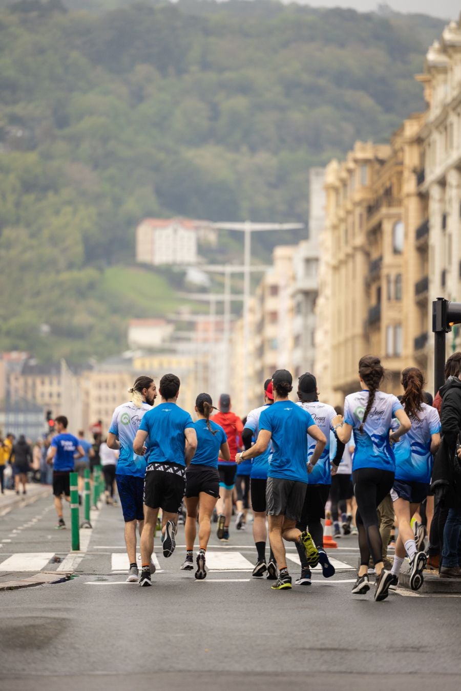 La Carrera de Empresas, a la altura del Kursaal