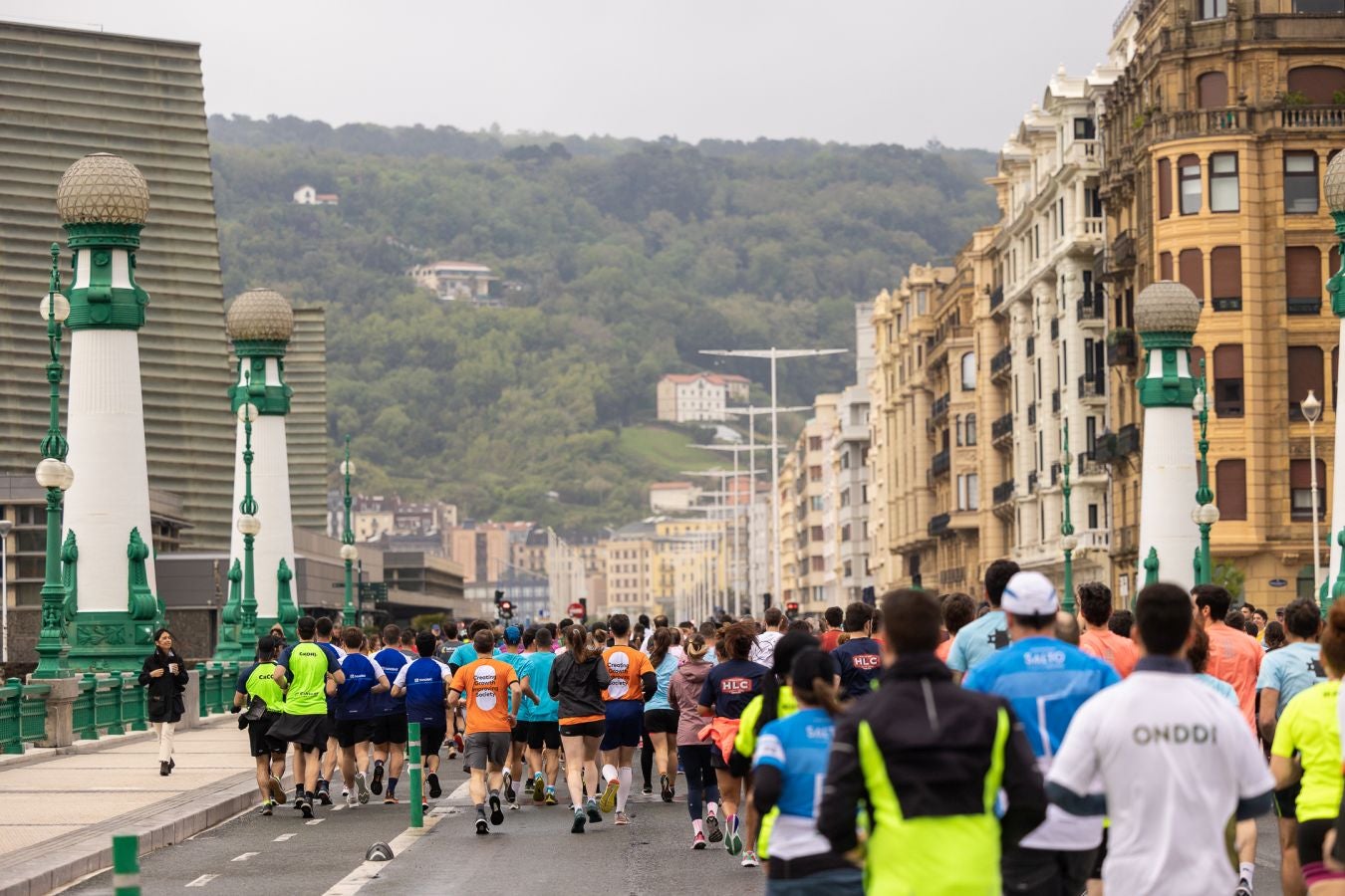 La Carrera de Empresas, a la altura del Kursaal