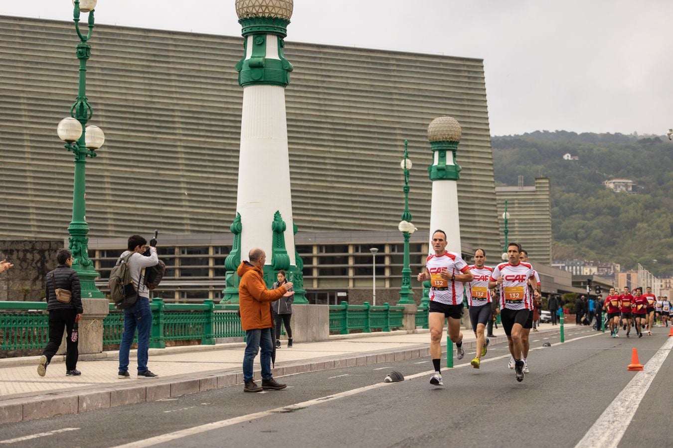 La Carrera de Empresas, a la altura del Kursaal