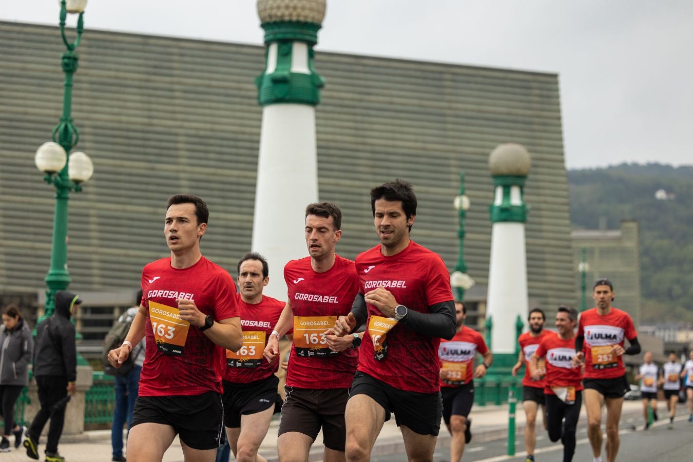 La Carrera de Empresas, a la altura del Kursaal
