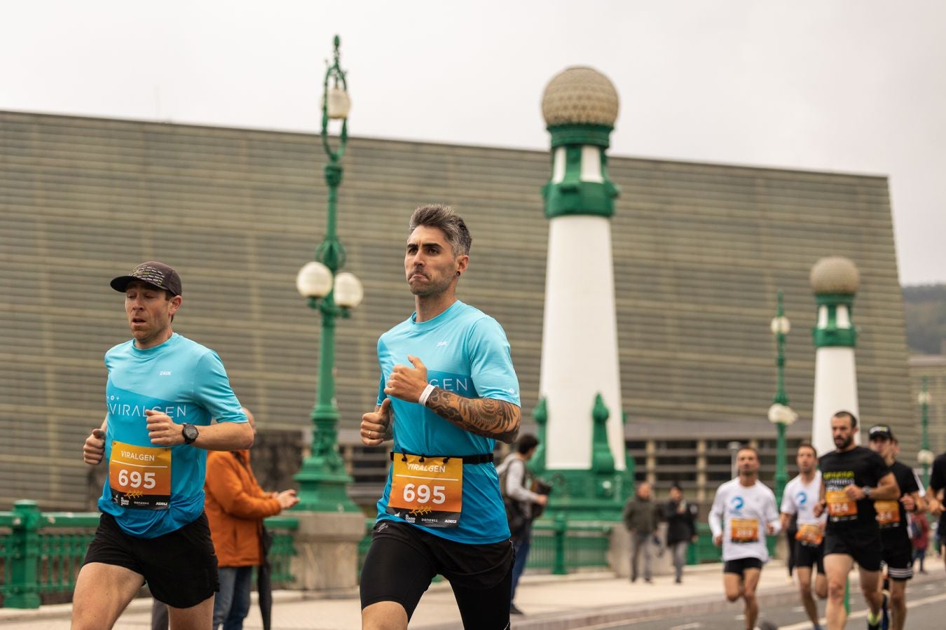 La Carrera de Empresas, a la altura del Kursaal