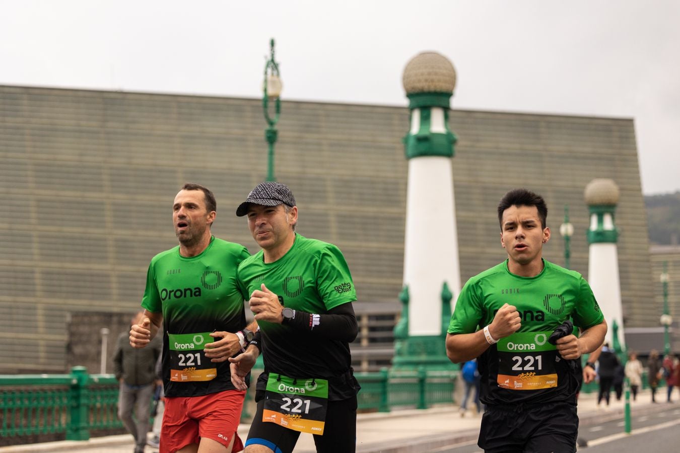 La Carrera de Empresas, a la altura del Kursaal