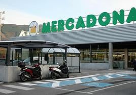 Mercadona del polígono Lanbarren de Oiartzun.