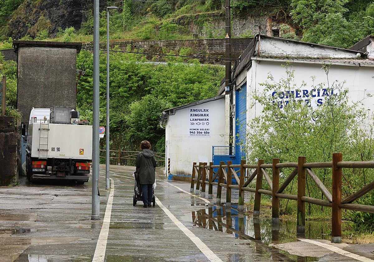 Imagen de la empresa de Oiartzun donde fue el registro policial el pasado día 10.