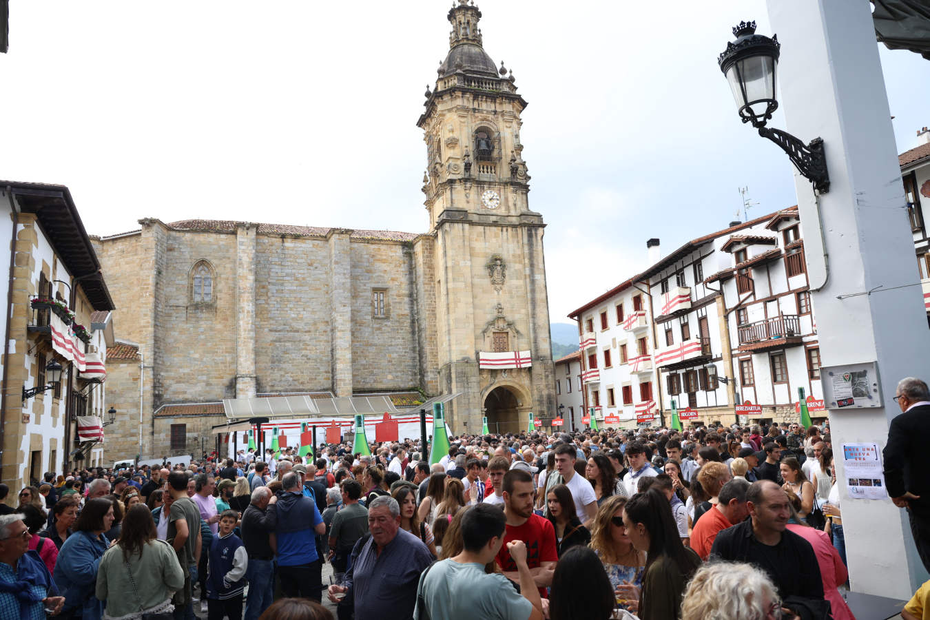 La sidra, protagonista en Usurbil