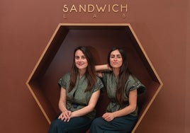 Las hermanas Oihana y Eli Dorronsoro han emprendido Sandwich Lab, ubicado en el número 10 del Paseo Federico García Lorca.