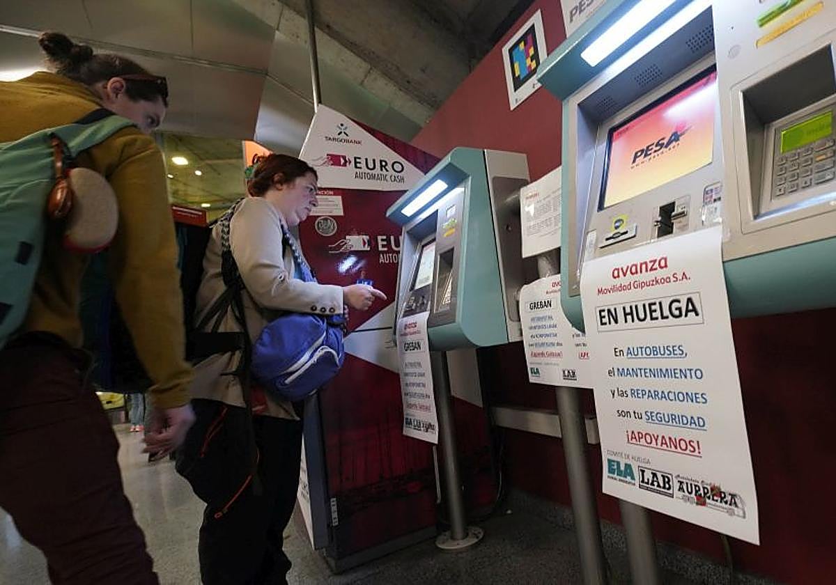 Huelga en los autobuses de Avanza