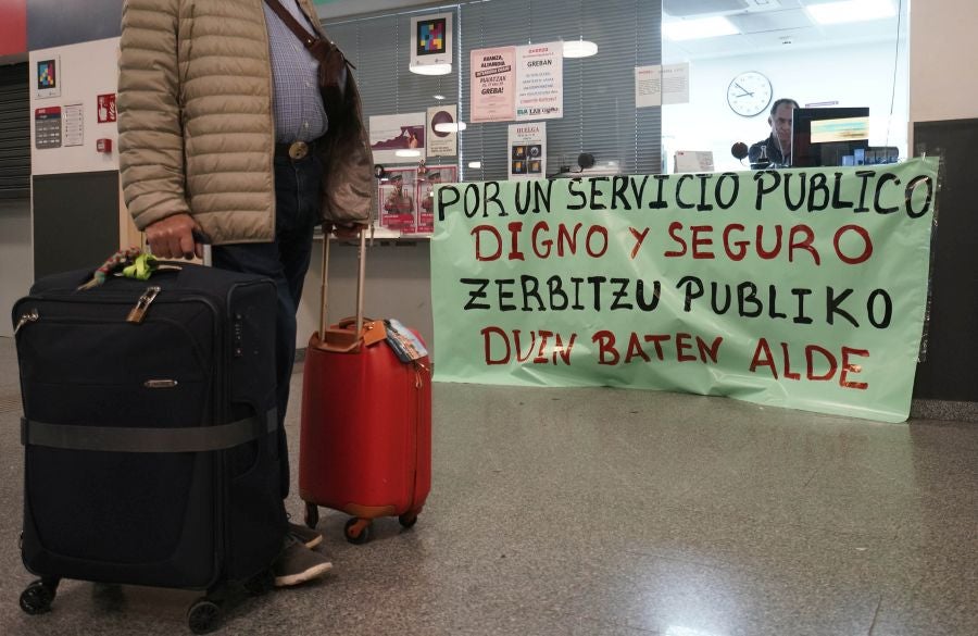 Huelga en los autobuses de Avanza