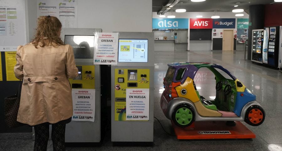 Huelga en los autobuses de Avanza