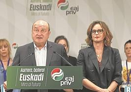 Andoni Ortuzar calificó de «agridulce» la jornada electoral.