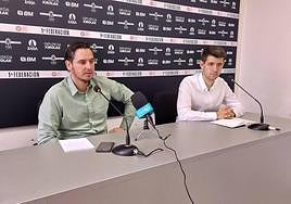 Emery y Bengoa, en la rueda de prensa de este miércoles.