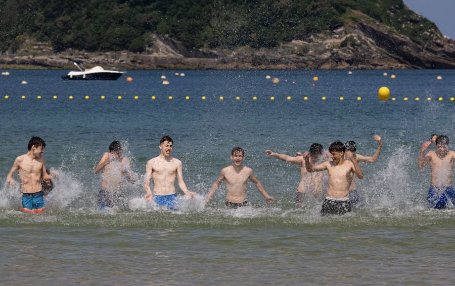 Arranca la temporada de playas en Donostia