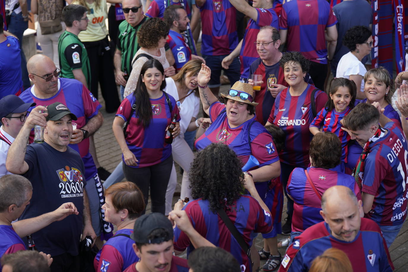El Eibar - Alavés, en imágenes