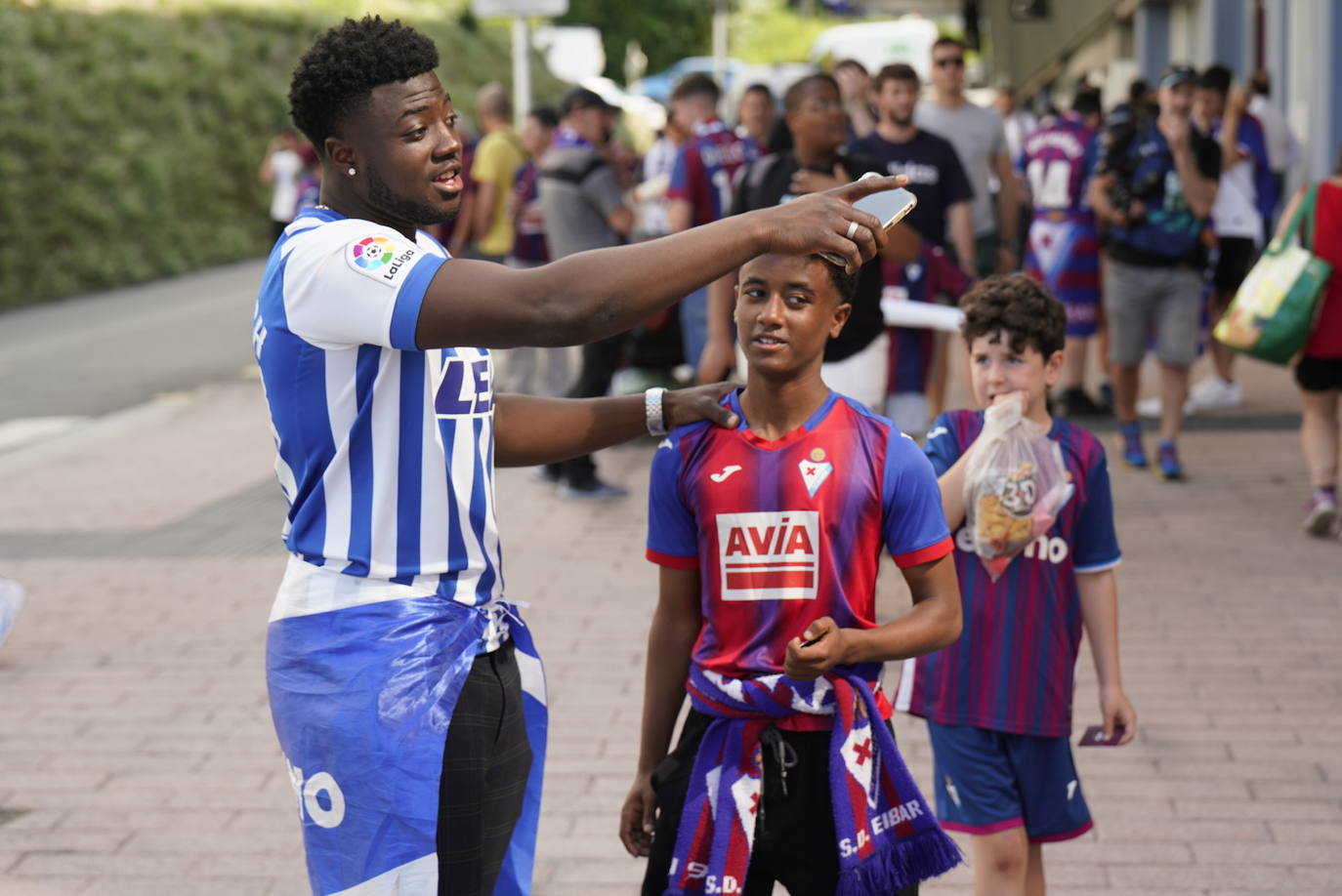 El Eibar - Alavés, en imágenes