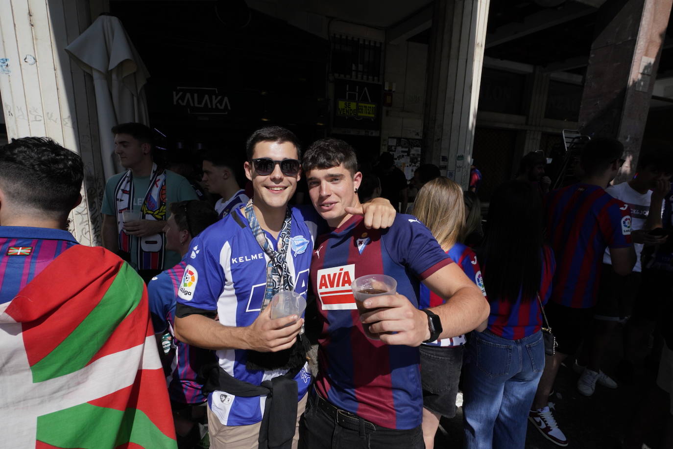 El Eibar - Alavés, en imágenes