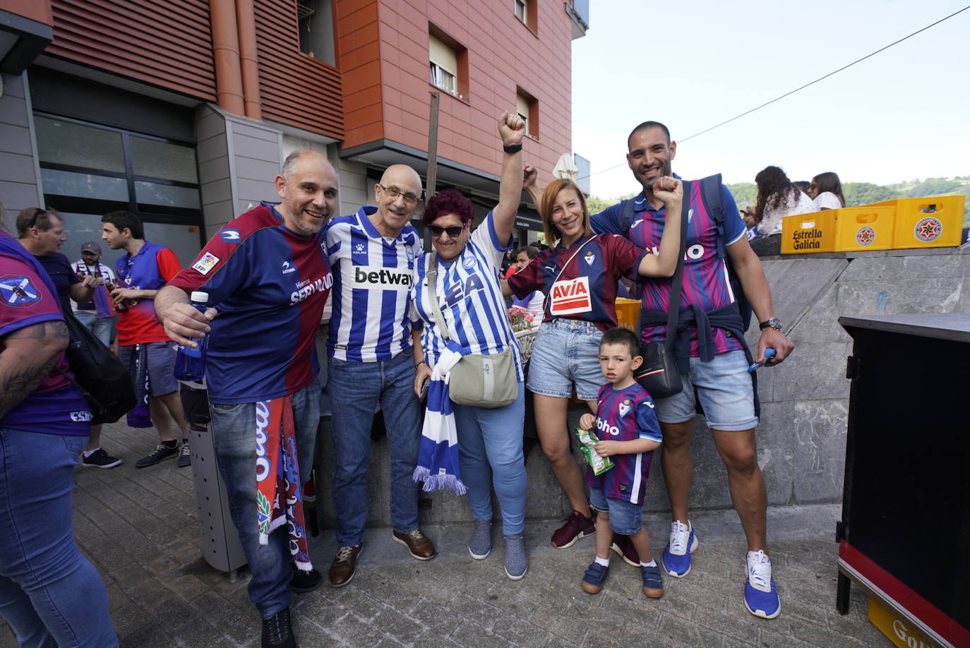 El Eibar - Alavés, en imágenes
