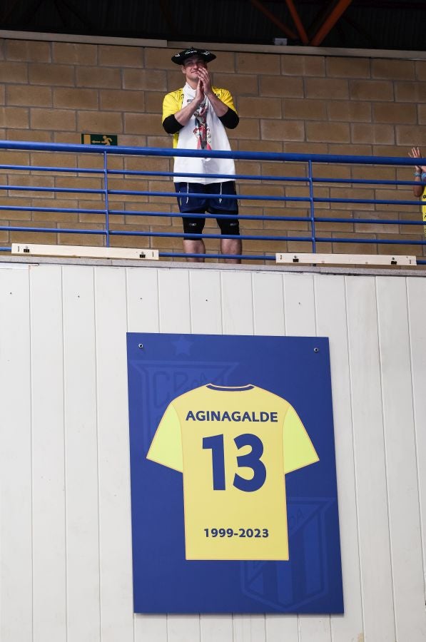 El partido del Bidasoa y las despedidas, en imágenes