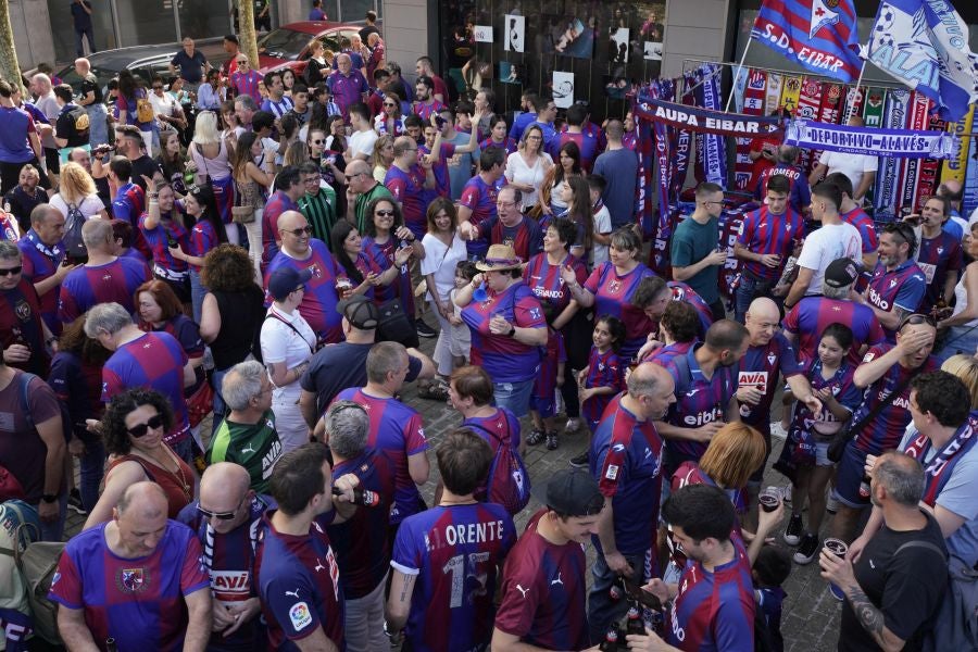 El Eibar - Alavés, en imágenes