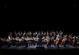 Concierto de la EGO y la EHGA en el Victoria Eugenia el pasado mes de enero.