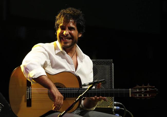 El guitarrista Juan José Heredia, Niño Josele, en una actuación.