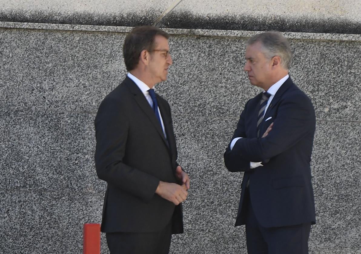 Feijóo y Urkullu en el aniversario de Miguel Ángel Blanco.