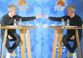 Olabe en la comparecencia de prensa del año pasado.