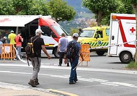 La búsqueda del desaparecido en Jaizkibel, en imágenes