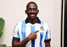 Hamari Traoré, el primer fichaje de la Real Sociedad.