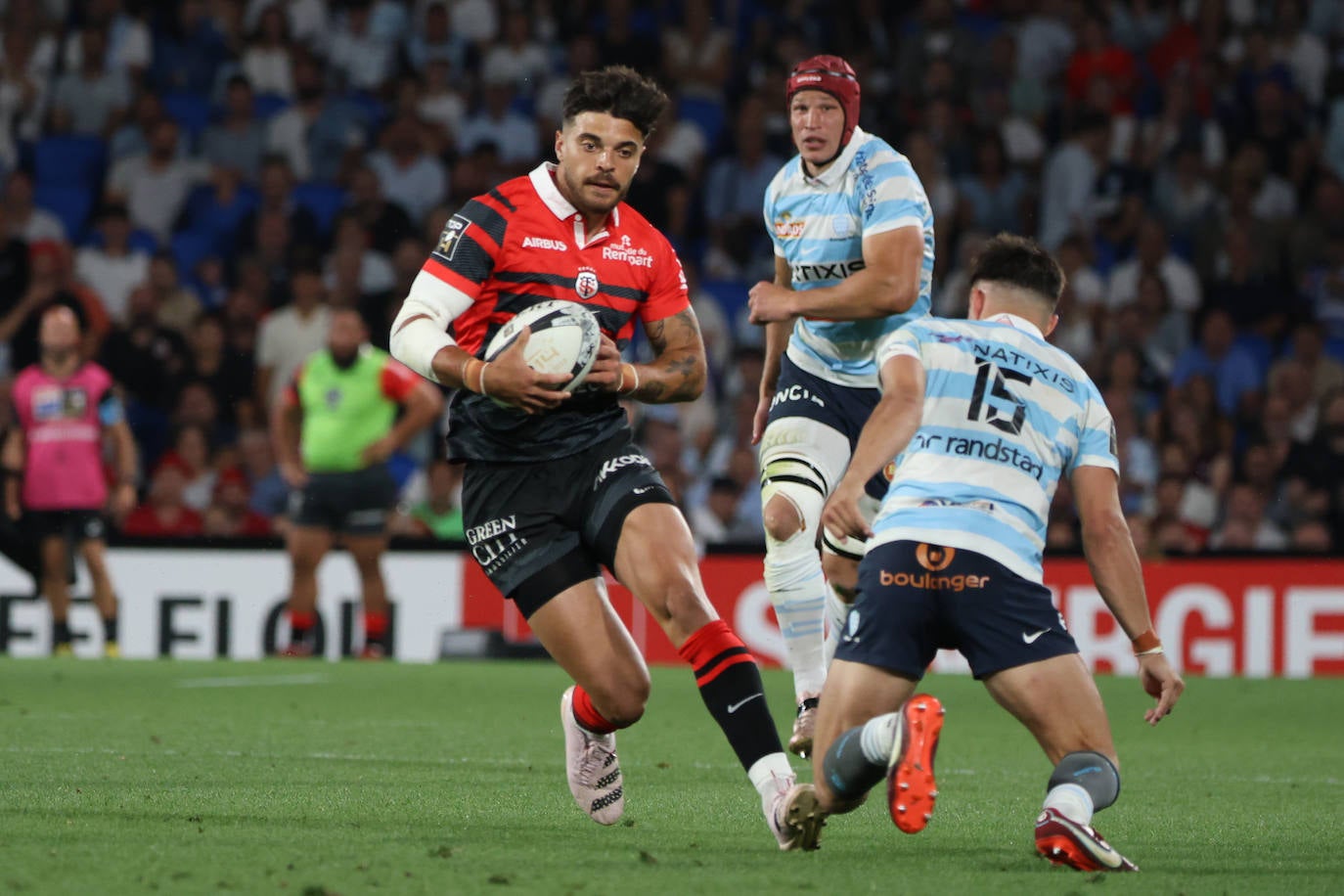 Las mejores imágenes del partido del Top-14 en Anoeta