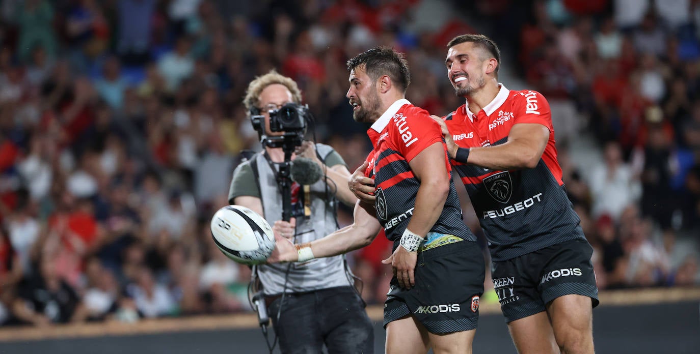 Las mejores imágenes del partido del Top-14 en Anoeta