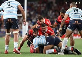 Las mejores imágenes del partido del Top-14 en Anoeta