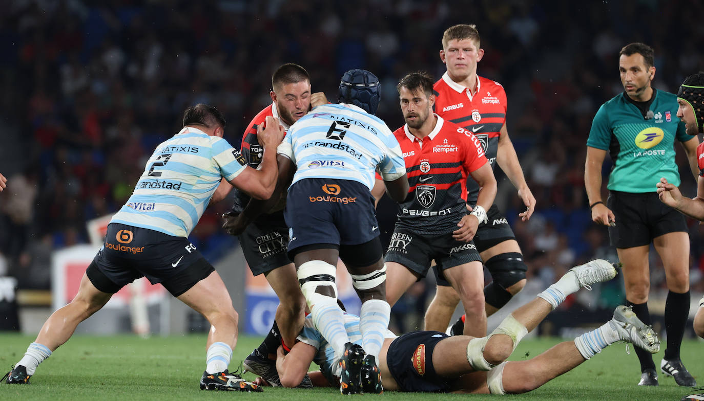 Las mejores imágenes del partido del Top-14 en Anoeta