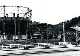 Fábrica de Gas en el barrio de Morlans.