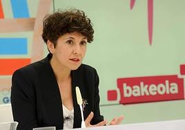 Maribel Vaquero liderara la plancha guipuzcoana al Congreso.