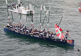 Urdaibai celebra la victoria en Ondarroa.