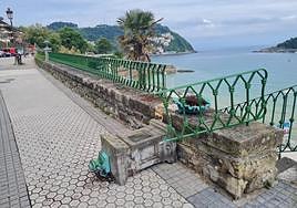 Imagen de los destrozos producidos en la noche de este domingo.