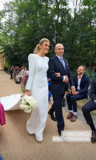 Las fotos del fiestón y de la boda del jugador del Athletic Dani García y Naroa Peñagarikano